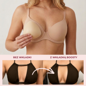 Boosty – niewidoczne wkładki push-up bez biustonosza
